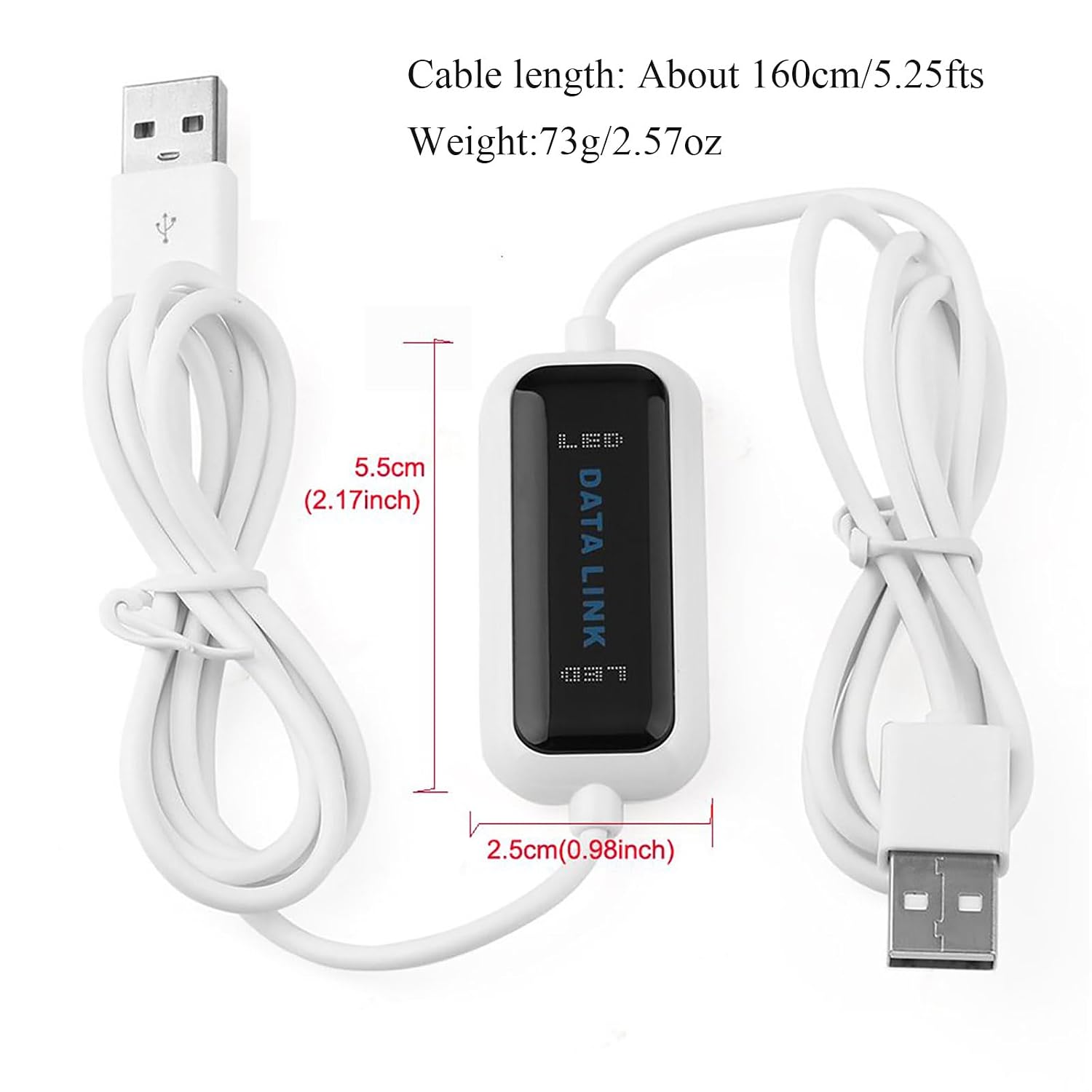 Sokelinn-six USB Data Transfer Cable, USB to USB PC to PC High Speed Datas File Document Picture Video Sync Li - view 2
